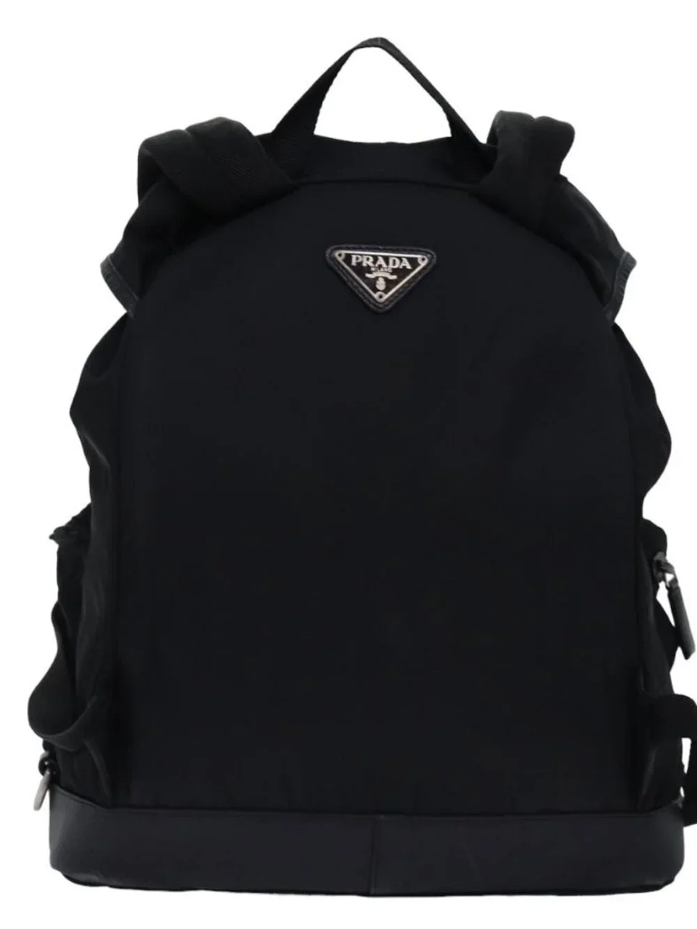 PRADA Backpack Nylon Black Auth 76576 - Picture 2 of 16